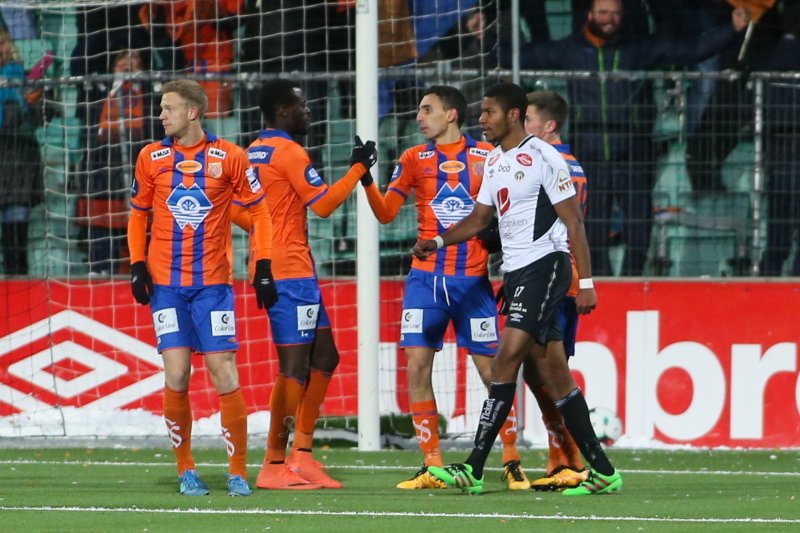 AaFKs høstsesong i 2016 var meget god. Laget tok to poeng i snitt per kamp i andre halvdel av sesongen. Foto: Christian Blom / NTB scanpix