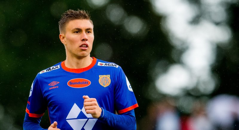 Daníel Grétarsson har vært en klippe i forsvaret til AaFK denne sesongen. Foto: Vegard Wivestad Grøtt / BILDBYRÅN