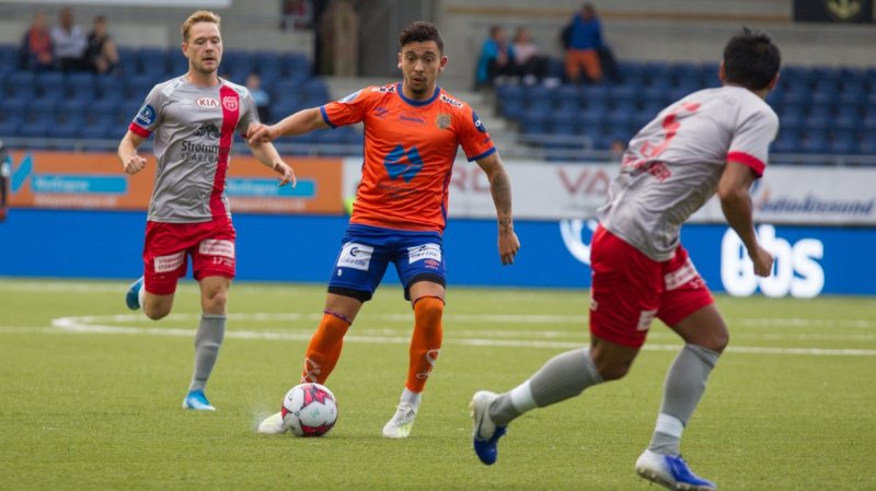 Niklas Castro ble avgjørende da vi vant 1-2 på Strømmen stadion i 2019. Foto: Srdan Mudrinic.