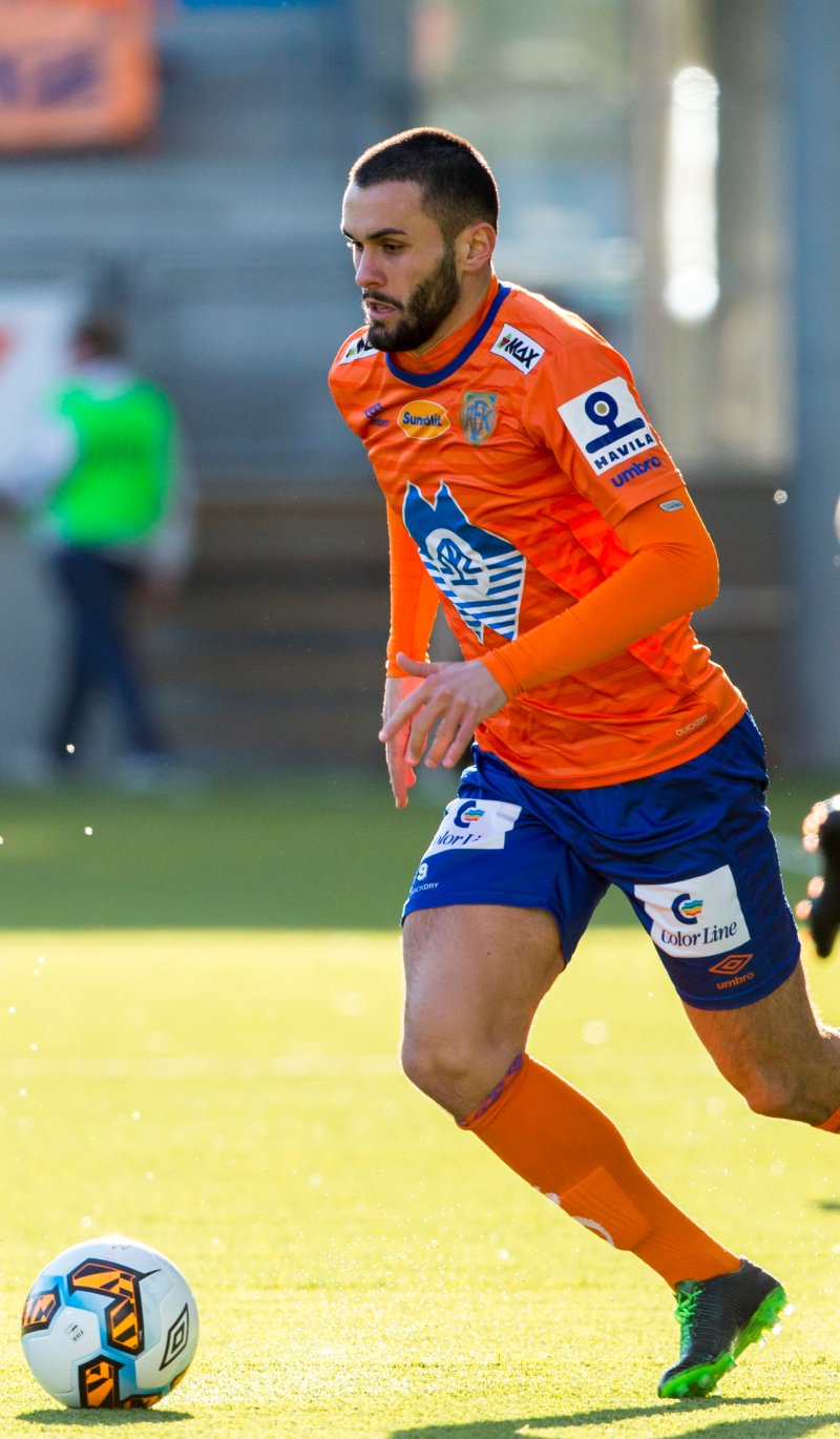 Berisha i Eliteseriekampen Tromsø. Foto: Svein Ove EkornesvÂg / NTB scanpix