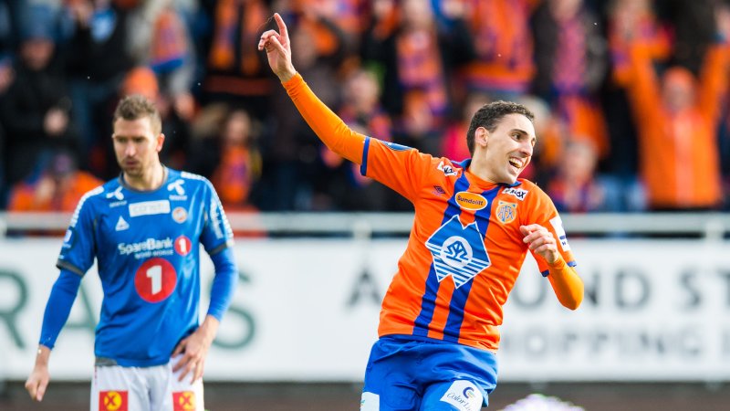 "Mos" scoret hat-trick mot Tromsø i fjor Foto: Marius Simensen