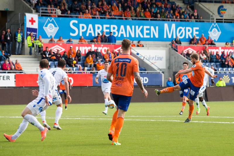 Fra kampen mot Haugesund i juni. Foto: NTB Scanpix