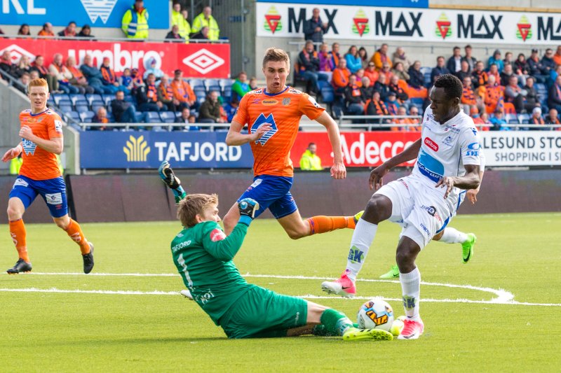 Andreas Lie mot FK haugesund tidligere i år: Foto: NTB Scanpix