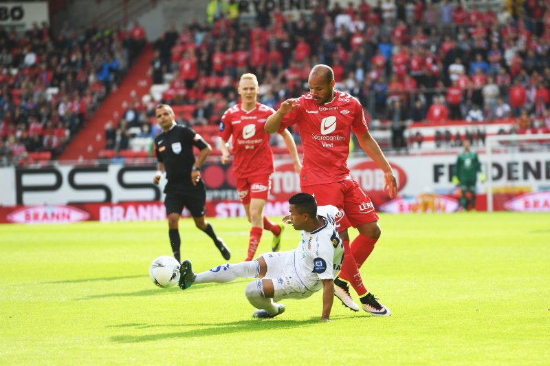 Fra oppgjøret på Brann Stadion i 2016. Foto: NTB Scanpix