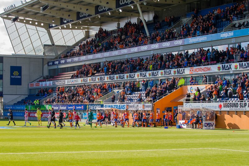 AaFK vant oppgjøret mot Tromsø 3-1 sist lagene møttes i Eliteserien 2017. Foto: NTB Scanpix