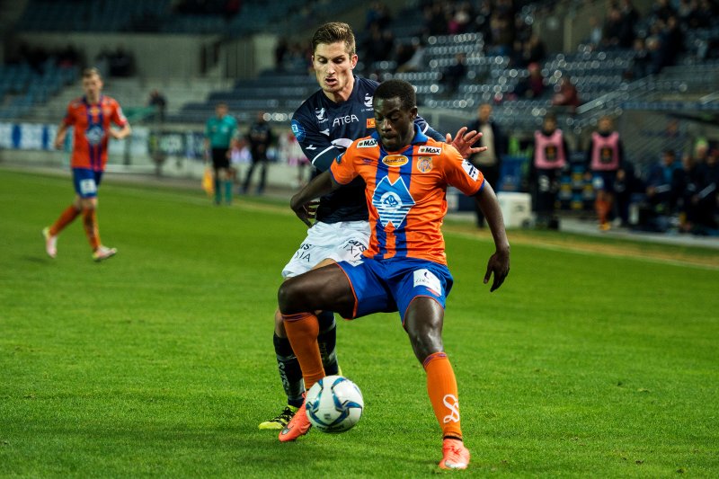 Gyasi i aksjon mot Viking FK i 2016. AaFK vant 2-3. Foto: NTB Scanpix