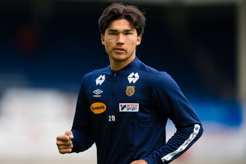 Bjørn Martin Kristensen og AaFK-spillerne møter Brann til treningskamp i ettermiddag. Foto: NTB