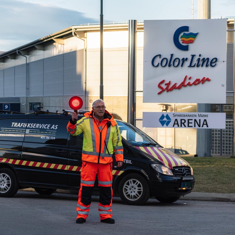 Trafikkservice er klare for en ny sesong. Her fra AaFK COOP Cup i januar. Foto: aafk.no