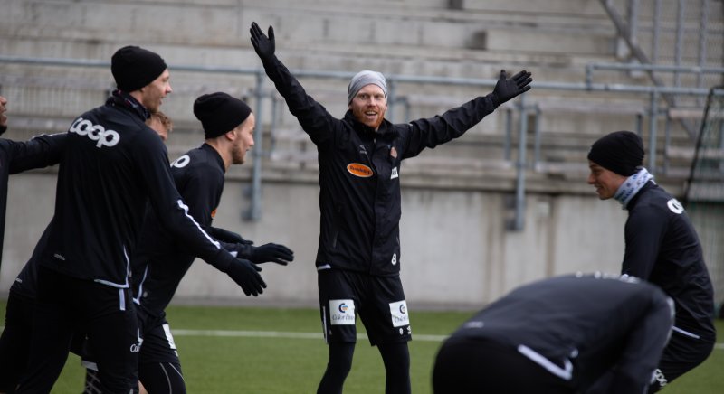 Jeg gleder meg stort til å få trene med hele spillergruppa! Foto: Srdan Mudrinic