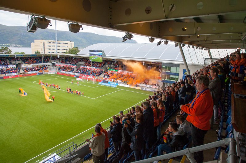 AaFK spiller hovedkamp mot SK Brann 20:00. Ta turen å støtt laget i kampen om 3 viktige poeng! Foto: NTB Scanpix