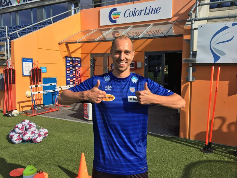 "Sakki" er meget fornøyd med å være tilbake på Color Line Stadion.