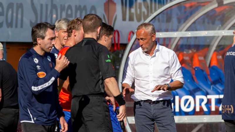 Lars i aksjon under en seriekamp på Color Line Stadion. Foto: Svein Ove Ekornesvåg / NTB scanpix